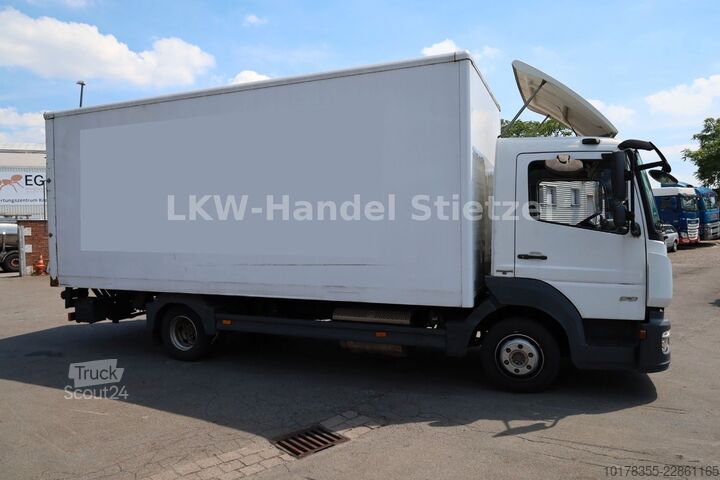 Skriňová dodávka MERCEDES-BENZ 818 Atego 4x2 BL, Euro 6, AHK, LDBW, 6,0m, TÜV N