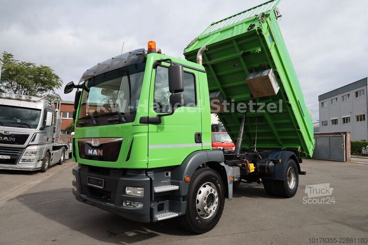 Damperli kamyon MAN TGM 18.290 4x2 BB Meiller 3-Seiten-Kipper, Klima