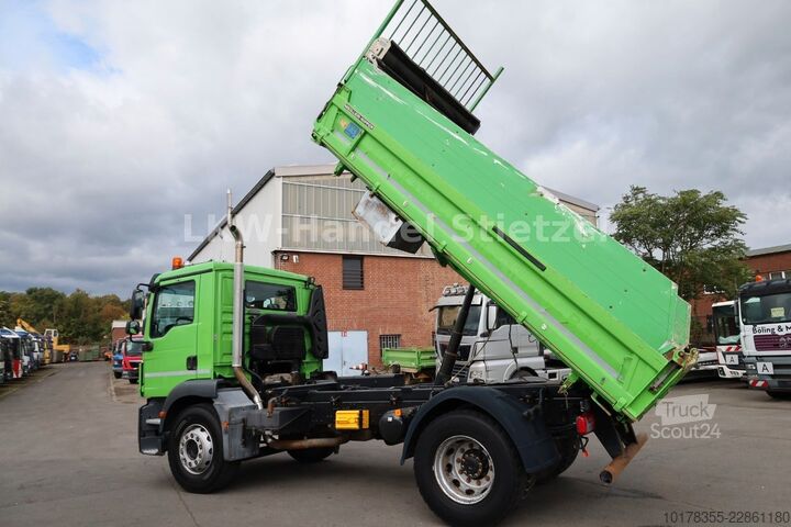 Damperli kamyon MAN TGM 18.290 4x2 BB Meiller 3-Seiten-Kipper, Klima