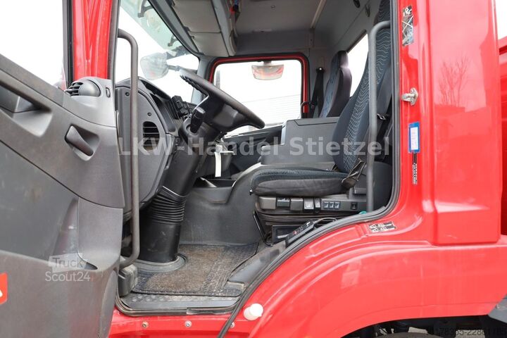 Camión de plataforma MERCEDES-BENZ Atego 1527 L 4x2, Euro 6, Ladekran, Klima, Diff.