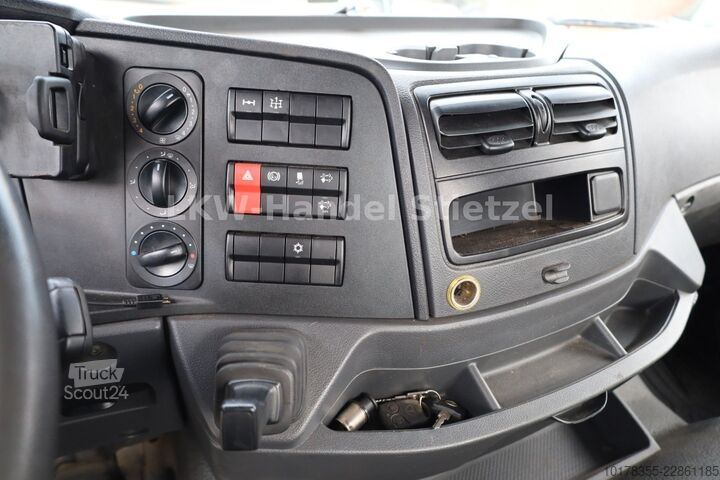 Camión de plataforma MERCEDES-BENZ Atego 1527 L 4x2, Euro 6, Ladekran, Klima, Diff.