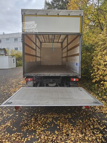 Lastbil med flak och presenning Mercedes-Benz Atego 1230L