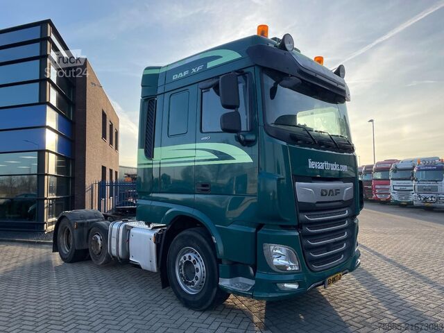 Standaard trekker DAF XF 480 FTP PTO / Tipper + Walking Floor Hydraul...