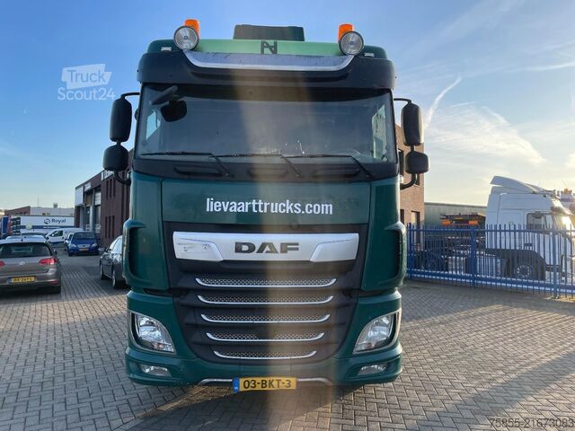 Standaard trekker DAF XF 480 FTP PTO / Tipper + Walking Floor Hydraul...