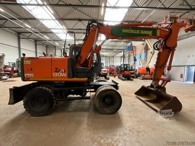 Excavadora de ruedas Hitachi ZX 130 W