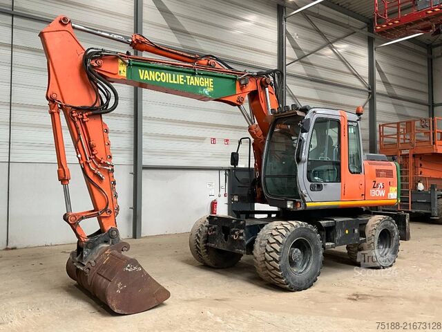 Excavadora de ruedas Hitachi ZX 130 W