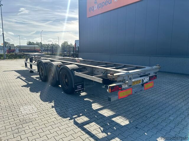 Trasporto di container Groenewegen 40CC-16-27TUN 40CC-16-27TUN 40FT HC / BPW + DISC