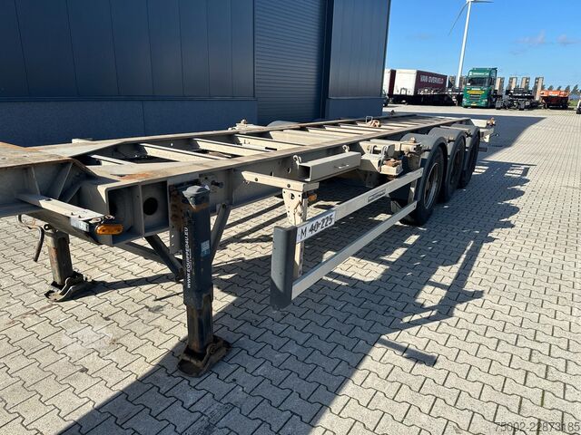 Trasporto di container Groenewegen 40CC-16-27TUN 40CC-16-27TUN 40FT HC / BPW + DISC