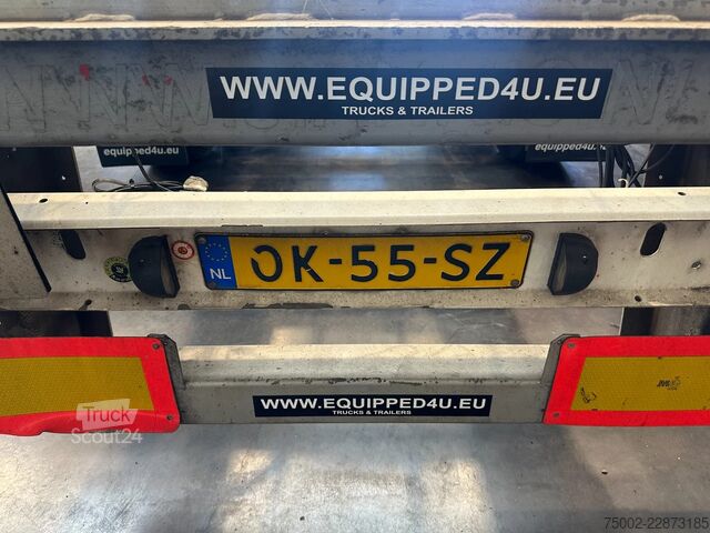 Trasporto di container Groenewegen 40CC-16-27TUN 40CC-16-27TUN 40FT HC / BPW + DISC