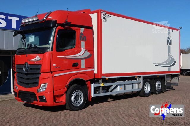 Kølet/frosset transport Mercedes-Benz Actros 2653 2653 LL Koel/Vries. Cherau Aanhange...