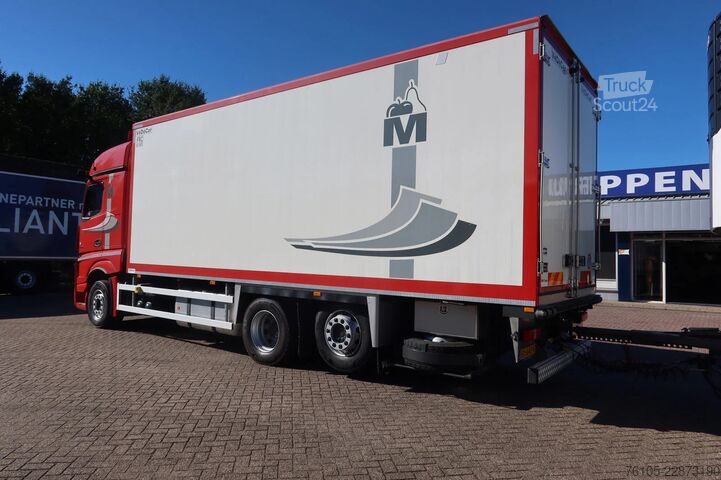 Kølet/frosset transport Mercedes-Benz Actros 2653 2653 LL Koel/Vries. Cherau Aanhange...
