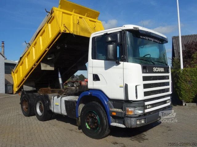 Kamion za otkači Scania 124 420 manual fuelpump