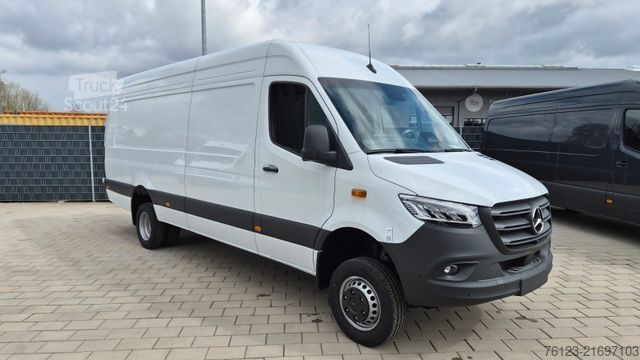 Furgon z wysokim dachem MERCEDES-BENZ Sprinter III Kasten  519 CDI RWD 4x 4 Allrad