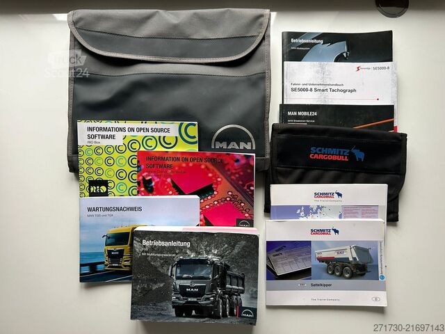 Naczepa wywrotka Schmitz Cargobull SCB S.2 / KIPPER 24M3 / 2 AXLE