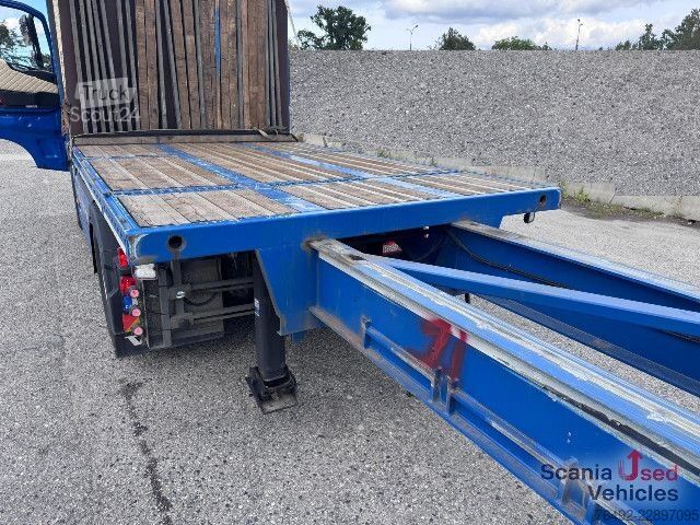 Semirremolque abierto Schwarzmüller S1 Pritsche 4,0 m ausziehbar + Ladungsträger 1,5