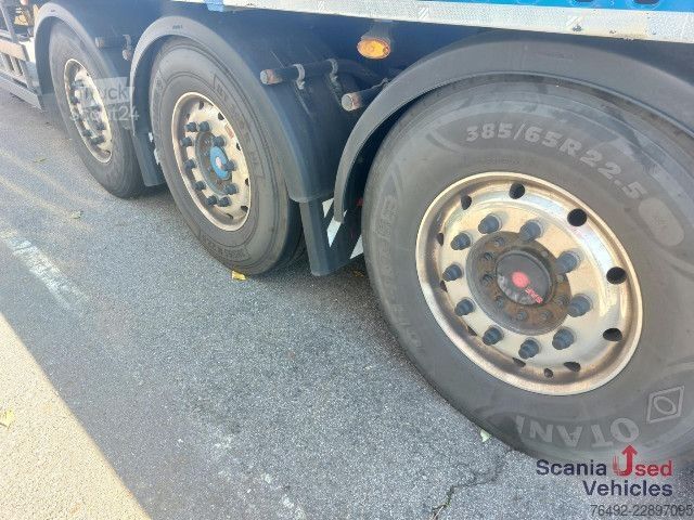 Semirremolque abierto Schwarzmüller S1 Pritsche 4,0 m ausziehbar + Ladungsträger 1,5