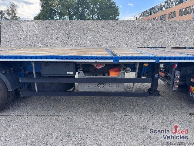 Semirremolque abierto Schwarzmüller S1 Pritsche 4,0 m ausziehbar + Ladungsträger 1,5