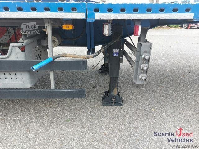 Semirremolque abierto Schwarzmüller S1 Pritsche 4,0 m ausziehbar + Ladungsträger 1,5