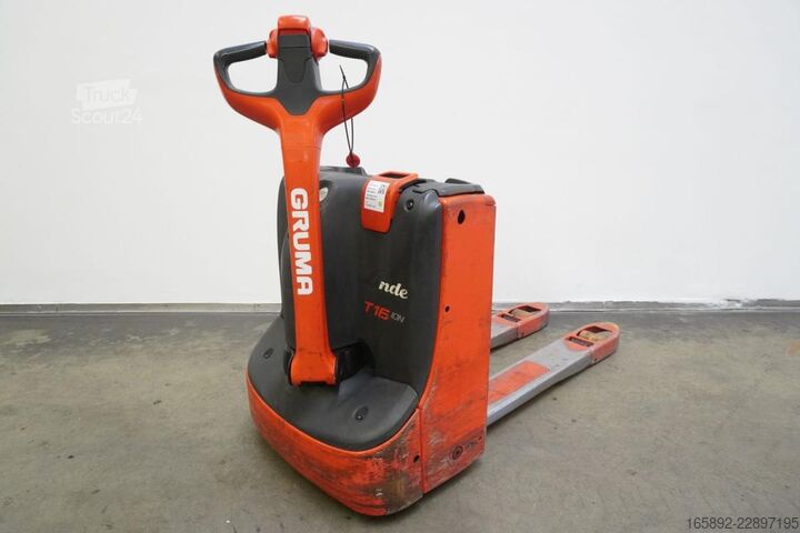 Käsikäyttöinen haarukkavaunu Linde T 16 ION 1152