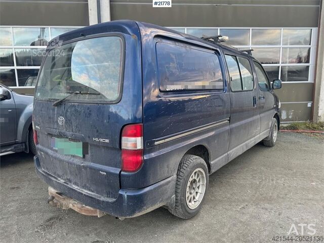 Aukšto stogo universalas Toyota Hiace 4x4 – long version