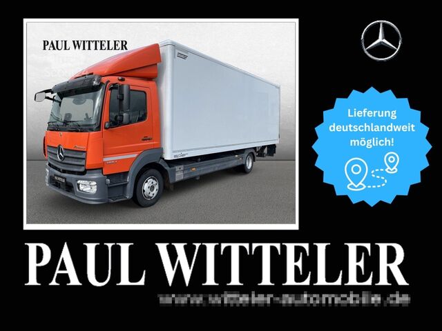 Dėžinis sunkvežimis MERCEDES-BENZ 1224 L Koffer 7,20m* LBW 1,5t*Klima*AutomatikNSW