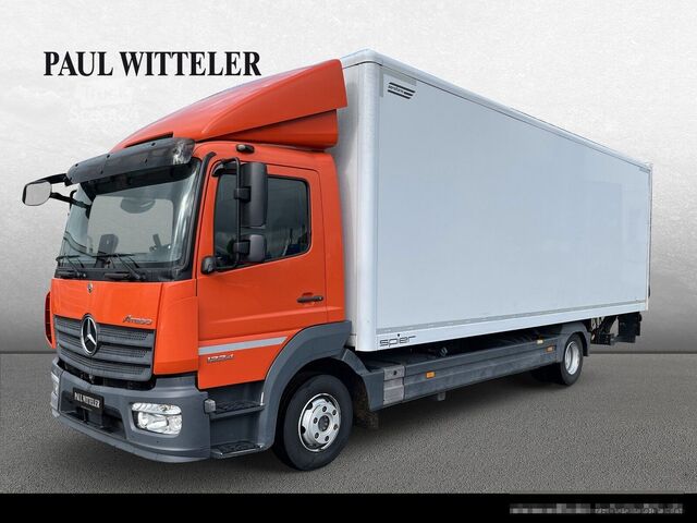 Dėžinis sunkvežimis MERCEDES-BENZ 1224 L Koffer 7,20m* LBW 1,5t*Klima*AutomatikNSW