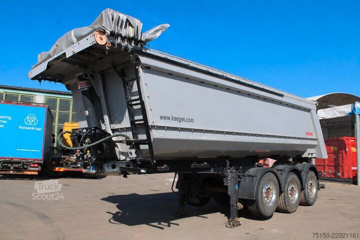 Полуприцеп-самосвал KÖGEL SKM24 Kippmulde 27 m³ autom.Verdeck LIFT Nr: 066