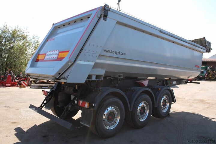 Полуприцеп-самосвал KÖGEL SKM24 Kippmulde 27 m³ autom.Verdeck LIFT Nr: 066