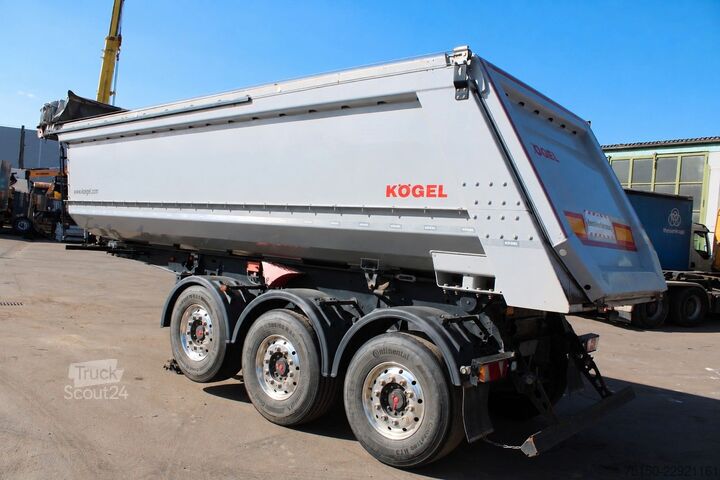 Полуприцеп-самосвал KÖGEL SKM24 Kippmulde 27 m³ autom.Verdeck LIFT Nr: 066