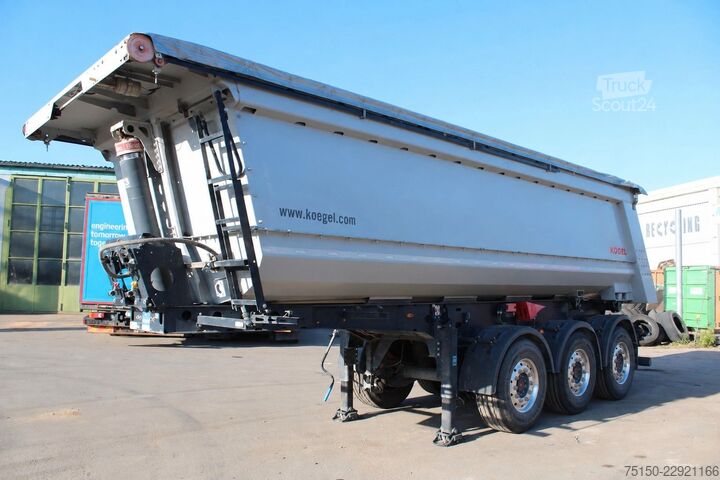 Полуприцеп-самосвал KÖGEL SKM24 Kippmulde 27 m³ autom.Verdeck LIFT Nr: 065