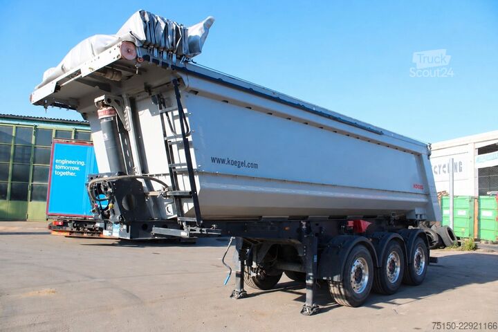 Полуприцеп-самосвал KÖGEL SKM24 Kippmulde 27 m³ autom.Verdeck LIFT Nr: 065