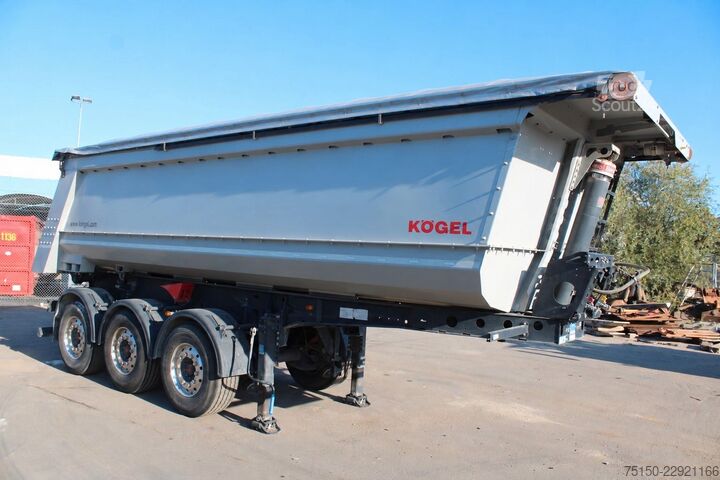 Полуприцеп-самосвал KÖGEL SKM24 Kippmulde 27 m³ autom.Verdeck LIFT Nr: 065