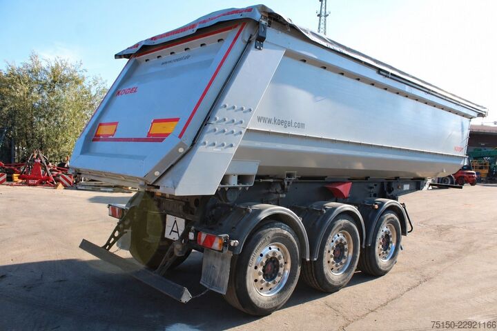 Полуприцеп-самосвал KÖGEL SKM24 Kippmulde 27 m³ autom.Verdeck LIFT Nr: 065