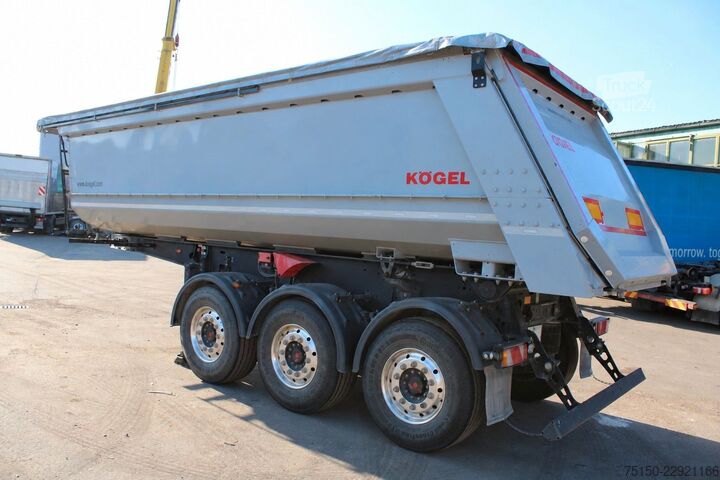 Полуприцеп-самосвал KÖGEL SKM24 Kippmulde 27 m³ autom.Verdeck LIFT Nr: 065