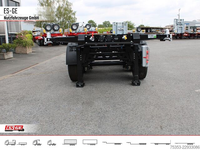 Maināmās virsbūves puspiekabe KÖGEL 3-Achs-Containerchassis 20'