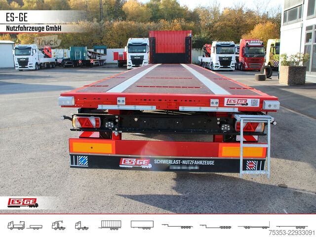 Werkplatform oplegger KÖGEL 3-Achs-Sattelanhänher Multi Chassis