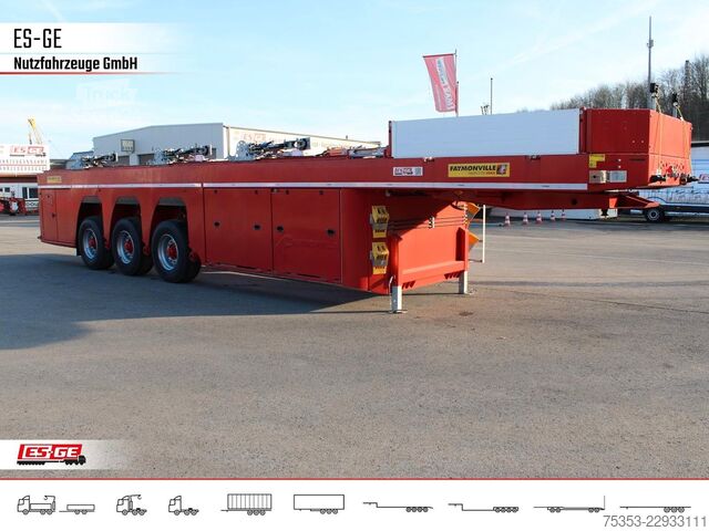 Semitrailer FAYMONVILLE Prefamax Innenlader 3 x LASI