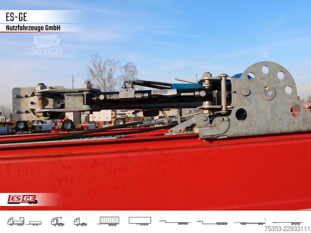 Semitrailer FAYMONVILLE Prefamax Innenlader 3 x LASI