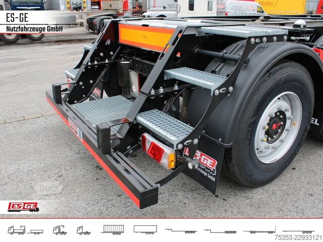 Maināmās virsbūves puspiekabe KÖGEL PORT 20 TANKPLEX Containerchassis