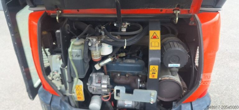 Miniterrassier Kubota KXo 16-4 Minibagger 1-hand Deutsche Maschine