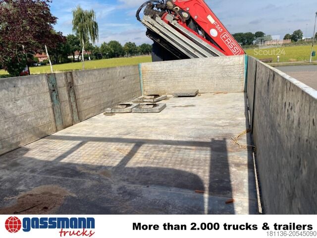 Camion cu platformă Mercedes-Benz Arocs 4151 K 8x4, Fassi Heckkran F 365 RA. 2.26 E