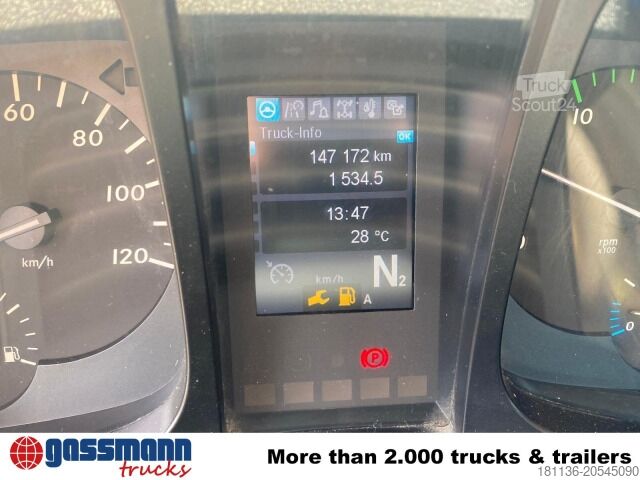 Camion cu platformă Mercedes-Benz Arocs 4151 K 8x4, Fassi Heckkran F 365 RA. 2.26 E