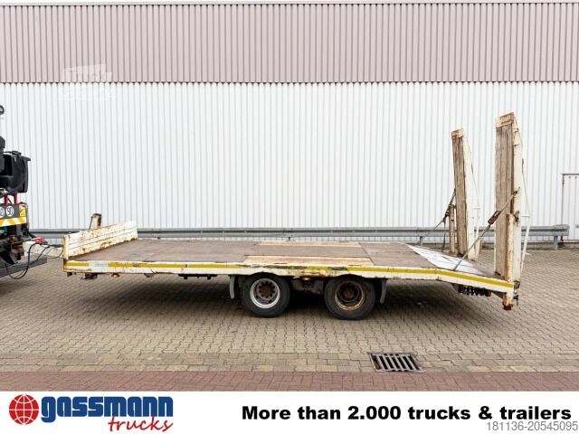 Low loader trailer Blomenröhr 688/18000