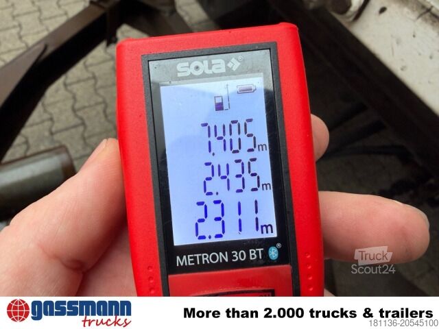 Kofferanhänger  Kofferanhänger mit LBW, Durchladesystem