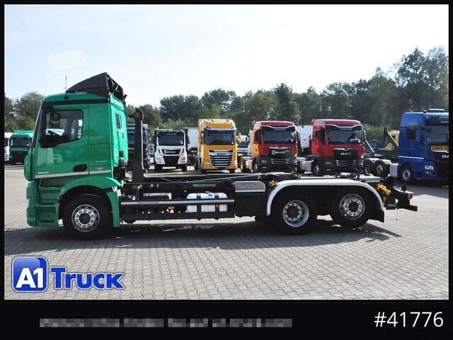 Autocamion cu cârlig pentru containere MERCEDES-BENZ Antos 2540  Meiller  Lift-Lenkachse