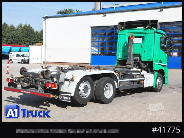 Autocamion cu cârlig pentru containere MERCEDES-BENZ Antos 2540  Meiller  Lift-Lenkachse