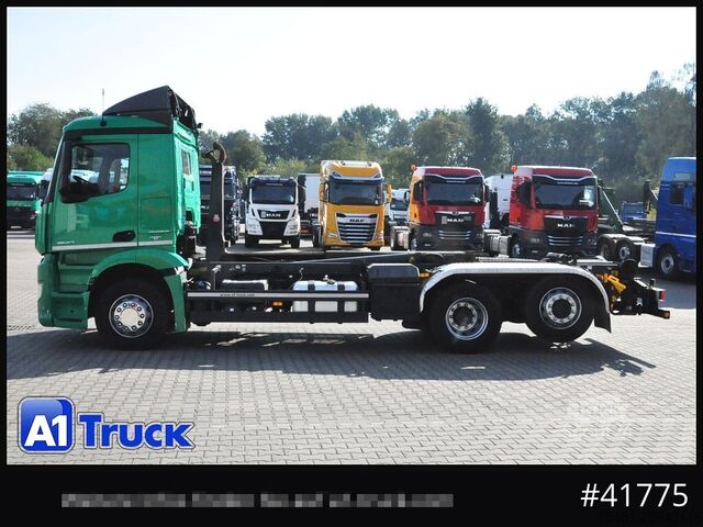 Autocamion cu cârlig pentru containere MERCEDES-BENZ Antos 2540  Meiller  Lift-Lenkachse
