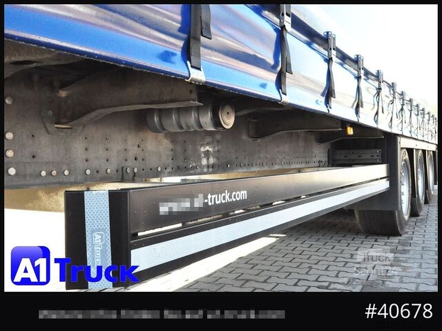 Semi-reboque aberto com lona SCHMITZ SCB  24, Mega, Speed Curtain, VDI 2700, deutsche Zulassung