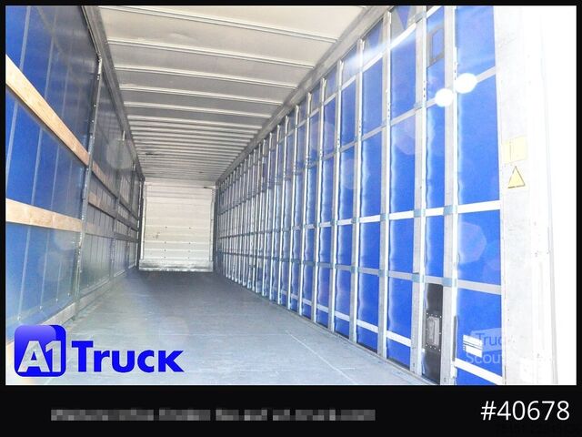 Semi-reboque aberto com lona SCHMITZ SCB  24, Mega, Speed Curtain, VDI 2700, deutsche Zulassung