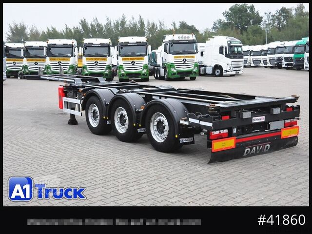 Poluprikolica za izmjenjive sanduke D-TEC Dennison Slider Chassi Multi